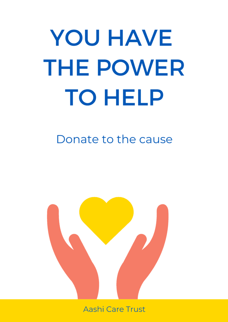 Partner and Donate to Aashi Care Trust
